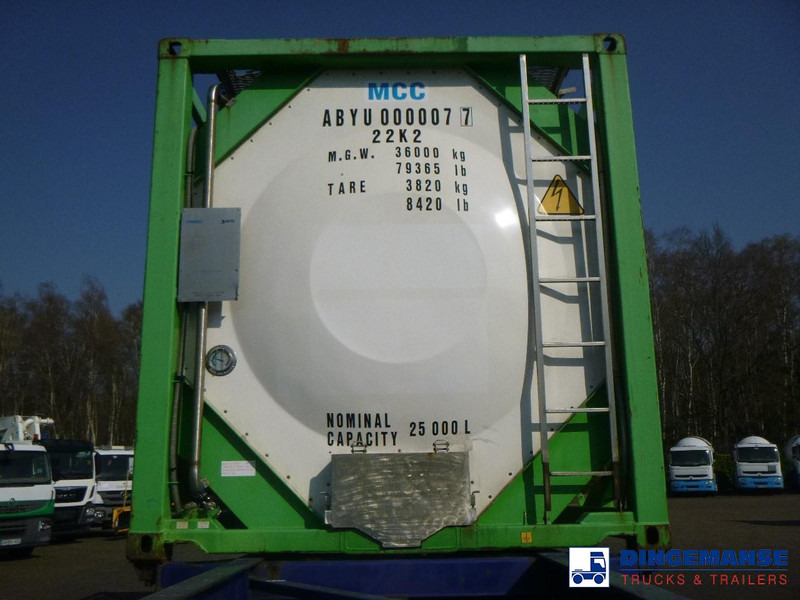 Danteco Food tank container inox 20 ft / 25 m3 / 1 comp - Storage tank: picture 5 Danteco Food tank container inox 20 ft / 25 m3 / 1 comp - Storage tank: picture 5