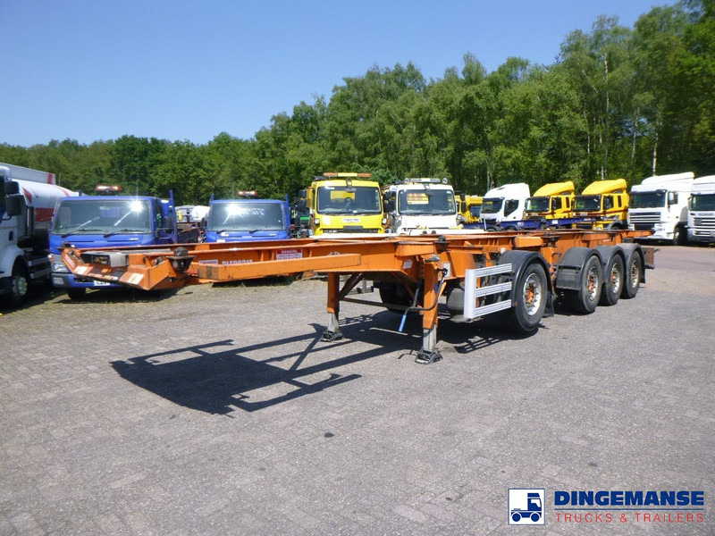 Dennison 4-axle container combi trailer (3 + 1 axles) 20-30-40-45 ft - Container transporter/ Swap body truck: picture 1 Dennison 4-axle container combi trailer (3 + 1 axles) 20-30-40-45 ft - Container transporter/ Swap body truck: picture 1