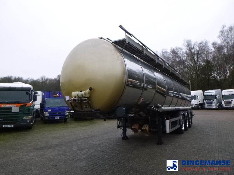 Dijkstra Chemical tank inox L4BH 37.5 m3 / 1 comp - Tanker semi-trailer: picture 1 Dijkstra Chemical tank inox L4BH 37.5 m3 / 1 comp - Tanker semi-trailer: picture 1