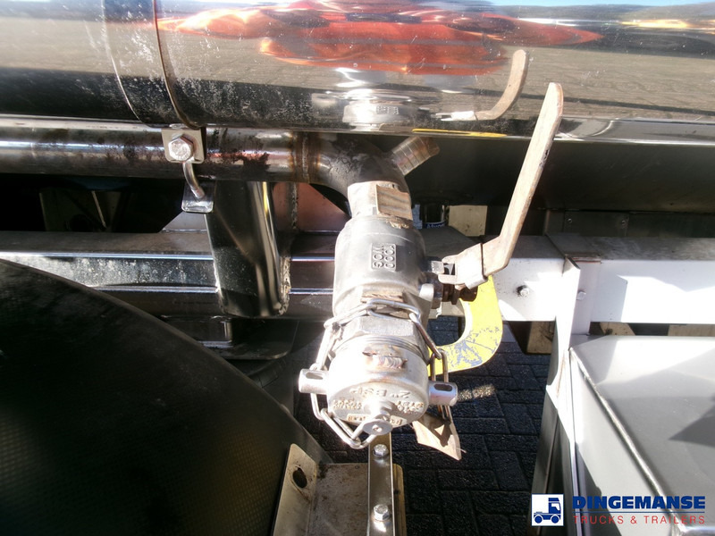 Tanker semi-trailer Feldbinder Chemical tank inox 37.5 m3 / 1 comp: picture 12