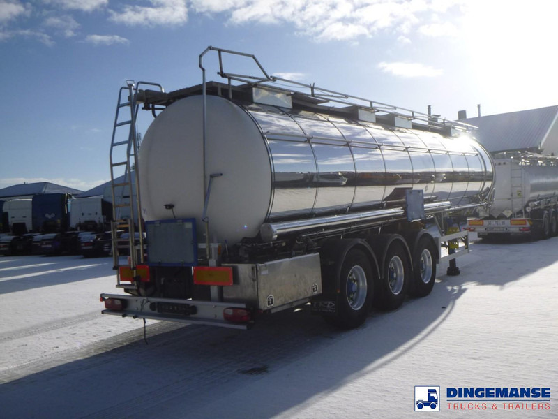 Feldbinder Chemical tank inox L4BH 30 m3 / 1 comp + pump - Tanker semi-trailer: picture 4 Feldbinder Chemical tank inox L4BH 30 m3 / 1 comp + pump - Tanker semi-trailer: picture 4