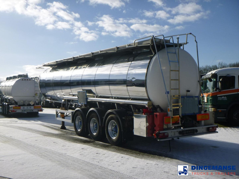 Feldbinder Chemical tank inox L4BH 30 m3 / 1 comp + pump - Tanker semi-trailer: picture 3 Feldbinder Chemical tank inox L4BH 30 m3 / 1 comp + pump - Tanker semi-trailer: picture 3