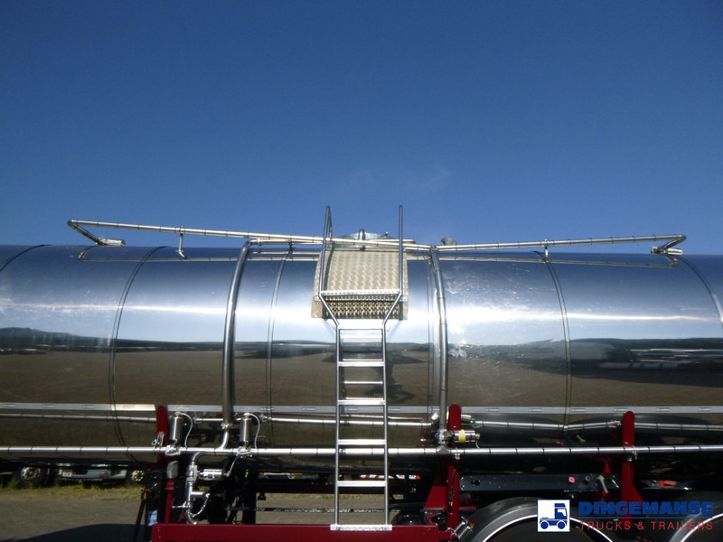 Tanker semi-trailer Feldbinder Food tank inox 30 m3 / 1 comp: picture 16