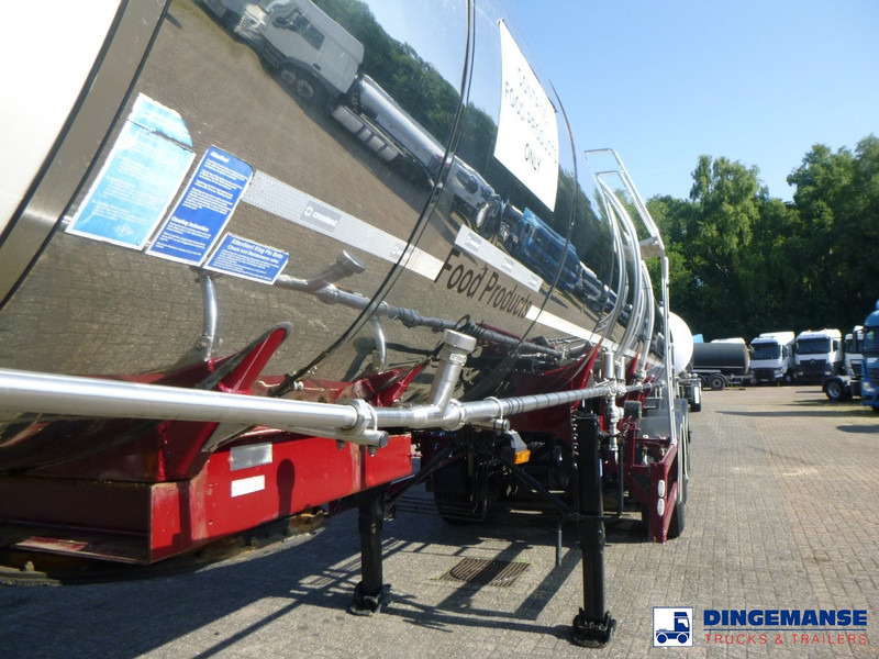 Tanker semi-trailer Feldbinder Food tank inox 30 m3 / 1 comp: picture 20