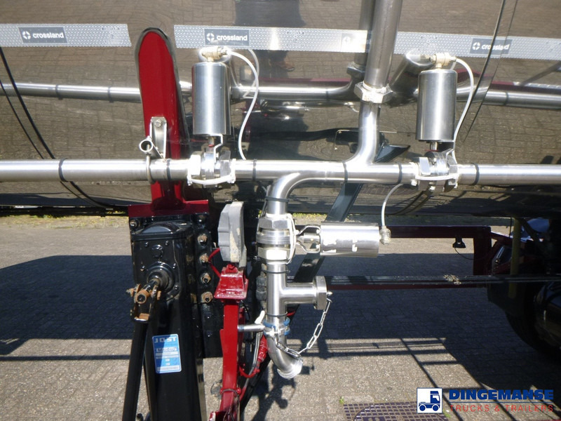 Tanker semi-trailer Feldbinder Food tank inox 30 m3 / 1 comp: picture 17
