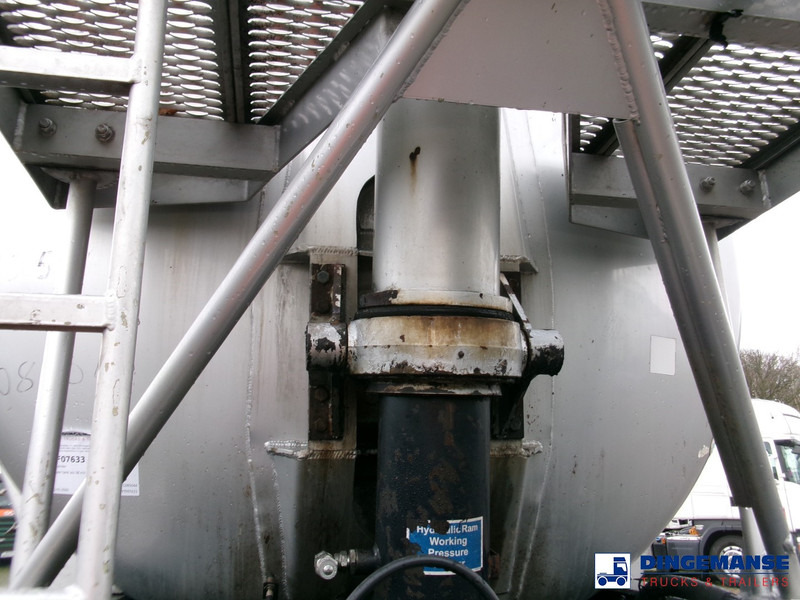 Tanker semi-trailer Feldbinder Powder tank alu 38 m3 (tipping): picture 15