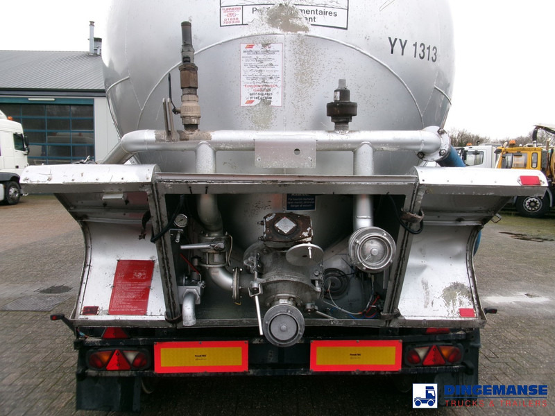 Tanker semi-trailer Feldbinder Powder tank alu 38 m3 (tipping): picture 10