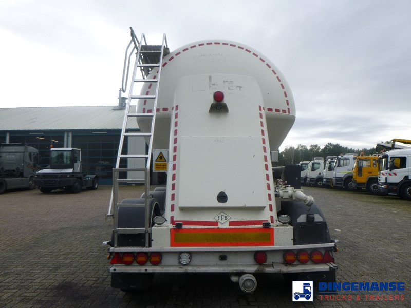 Feldbinder Powder tank alu 40 m3 / 1 comp + compressor - Tanker semi-trailer: picture 5 Feldbinder Powder tank alu 40 m3 / 1 comp + compressor - Tanker semi-trailer: picture 5