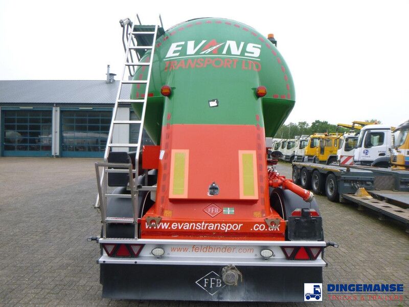 Feldbinder Powder tank alu 40 m3 + engine/compressor - Tanker semi-trailer: picture 5 Feldbinder Powder tank alu 40 m3 + engine/compressor - Tanker semi-trailer: picture 5