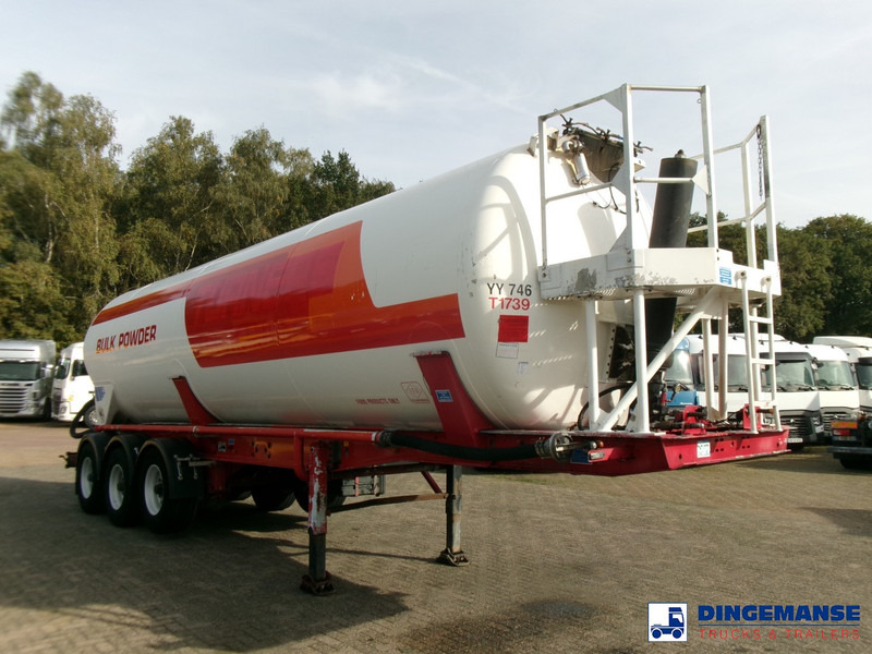 Feldbinder Powder tank alu 41 m3 (tipping) - Tanker semi-trailer: picture 2 Feldbinder Powder tank alu 41 m3 (tipping) - Tanker semi-trailer: picture 2