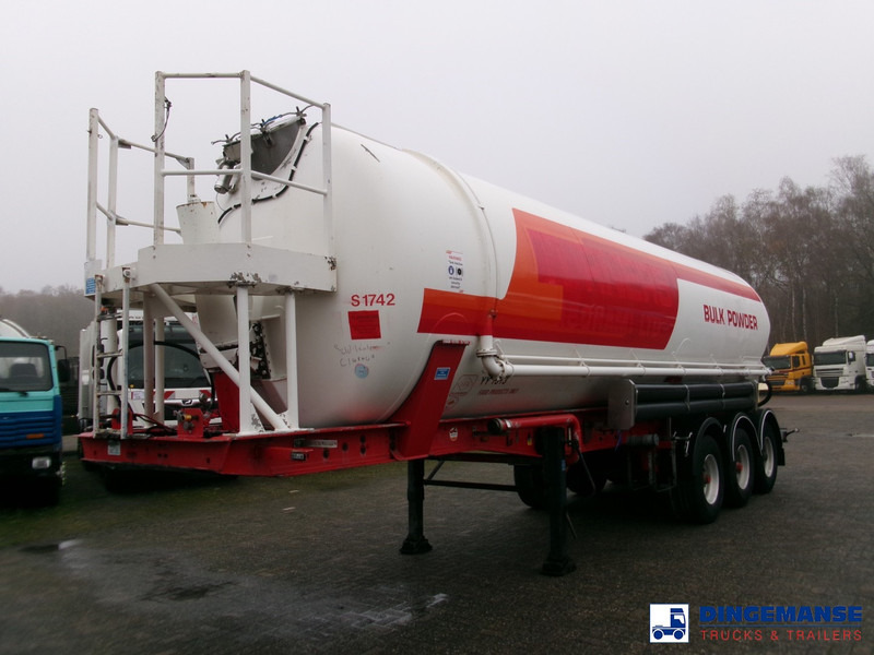 Feldbinder Powder tank alu 41 m3 (tipping) - Tanker semi-trailer: picture 1 Feldbinder Powder tank alu 41 m3 (tipping) - Tanker semi-trailer: picture 1