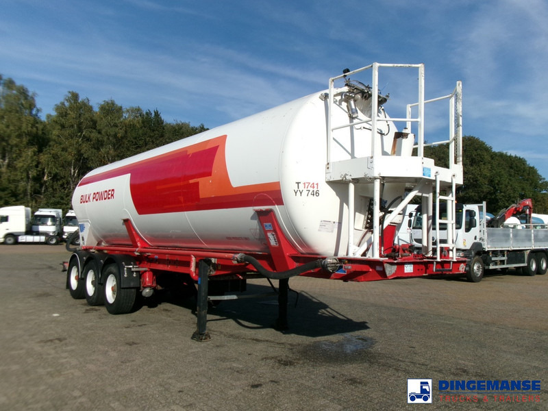 Feldbinder Powder tank alu 41 m3 (tipping) - Tanker semi-trailer: picture 2 Feldbinder Powder tank alu 41 m3 (tipping) - Tanker semi-trailer: picture 2