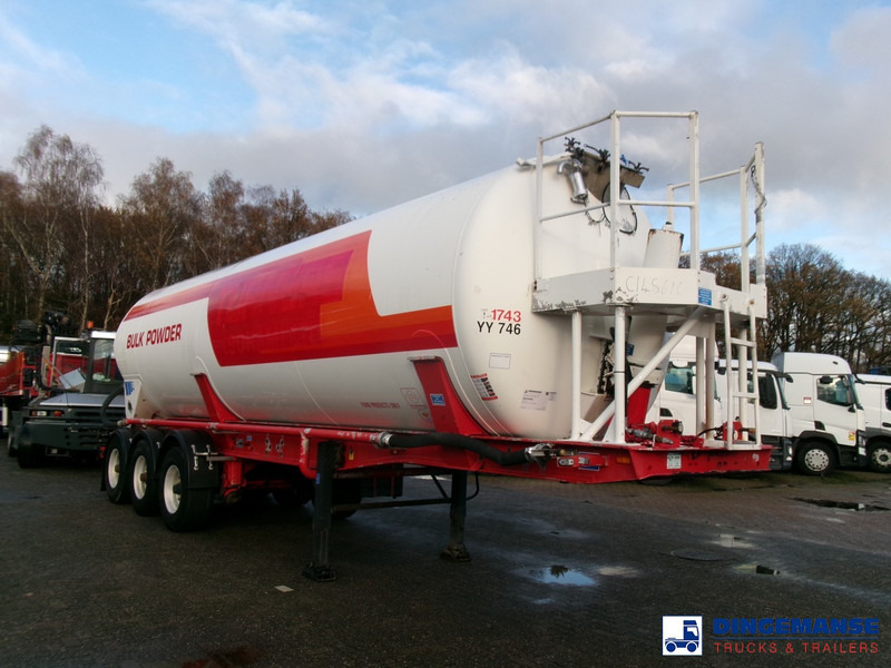 Feldbinder Powder tank alu 41 m3 (tipping) - Tanker semi-trailer: picture 2 Feldbinder Powder tank alu 41 m3 (tipping) - Tanker semi-trailer: picture 2