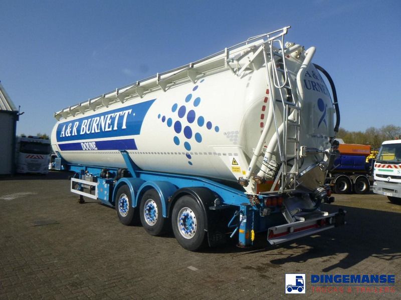 Feldbinder Powder tank alu 60 m3 / Compressor diesel engine. - Silo semi-trailer: picture 3 Feldbinder Powder tank alu 60 m3 / Compressor diesel engine. - Silo semi-trailer: picture 3