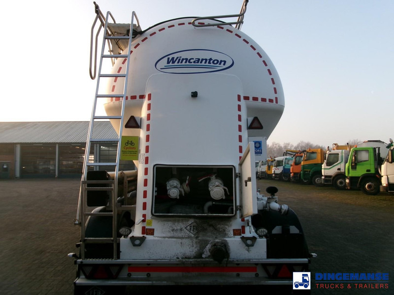 Feldbinder Powder tank alu alu 49 m3 / 1 comp - Tanker semi-trailer: picture 5 Feldbinder Powder tank alu alu 49 m3 / 1 comp - Tanker semi-trailer: picture 5