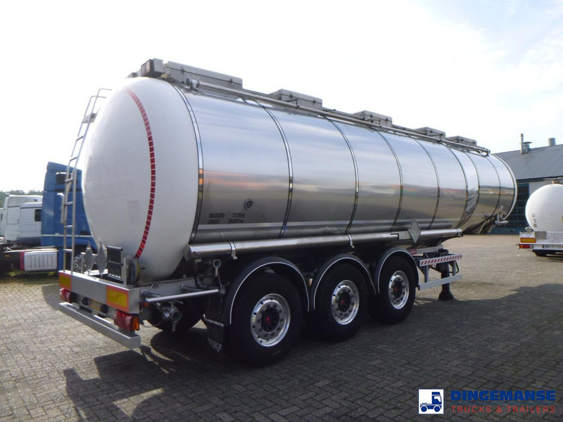 Fluid Chemical tank inox 37.5 m3 / 1 comp ADR 28-10-2025 - Tanker semi-trailer: picture 3 Fluid Chemical tank inox 37.5 m3 / 1 comp ADR 28-10-2025 - Tanker semi-trailer: picture 3