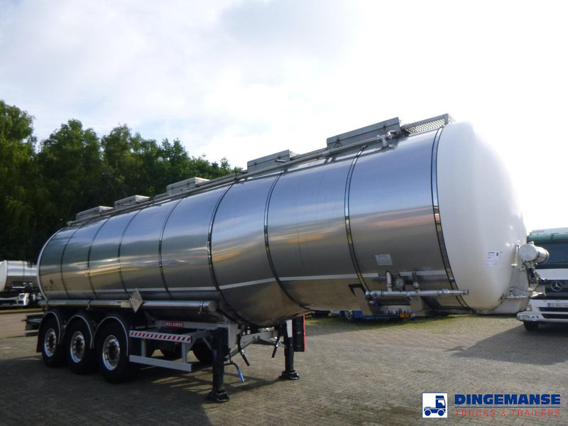 Fluid Chemical tank inox 37.5 m3 / 1 comp ADR 28-10-2025 - Tanker semi-trailer: picture 2 Fluid Chemical tank inox 37.5 m3 / 1 comp ADR 28-10-2025 - Tanker semi-trailer: picture 2