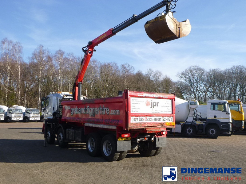 Hino FY1EUKA 8x4 tipper RHD + Palfinger E120L + grapple - Crane truck: picture 4 Hino FY1EUKA 8x4 tipper RHD + Palfinger E120L + grapple - Crane truck: picture 4