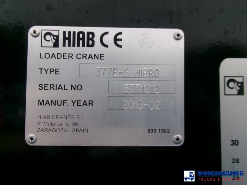 Crane truck Iveco AD260T33 EEV 6X4 + Hiab 377 E5 Hipro Jib 70 X-4: picture 12