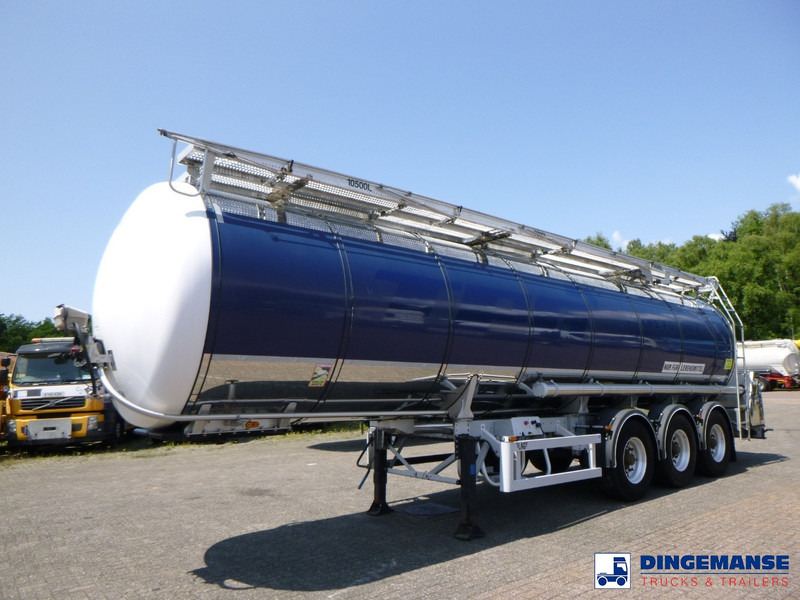 LAG Food tank inox 32 m3 / 3 comp + pump - Tanker semi-trailer: picture 1 LAG Food tank inox 32 m3 / 3 comp + pump - Tanker semi-trailer: picture 1