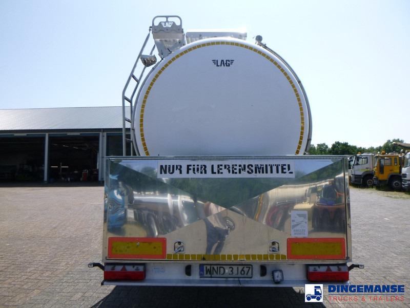 LAG Food tank inox 32 m3 / 3 comp + pump - Tanker semi-trailer: picture 5 LAG Food tank inox 32 m3 / 3 comp + pump - Tanker semi-trailer: picture 5
