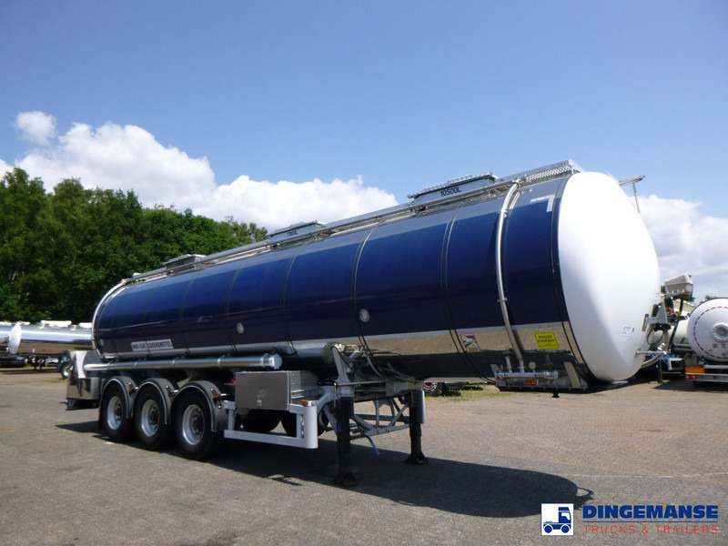 LAG Food tank inox 32 m3 / 3 comp + pump - Tanker semi-trailer: picture 2 LAG Food tank inox 32 m3 / 3 comp + pump - Tanker semi-trailer: picture 2