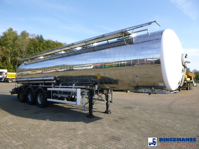 MAISONNEUVE Food tank inox 30.9 m3 / 5 comp - Tanker trailer: picture 2 MAISONNEUVE Food tank inox 30.9 m3 / 5 comp - Tanker trailer: picture 2