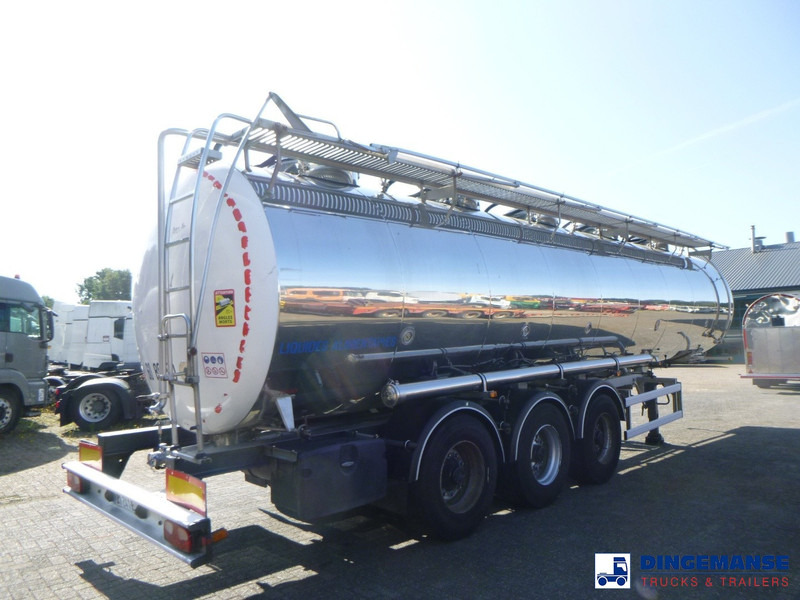MAISONNEUVE Food tank inox 32 m3 / 5 comp - Tanker semi-trailer: picture 4 MAISONNEUVE Food tank inox 32 m3 / 5 comp - Tanker semi-trailer: picture 4