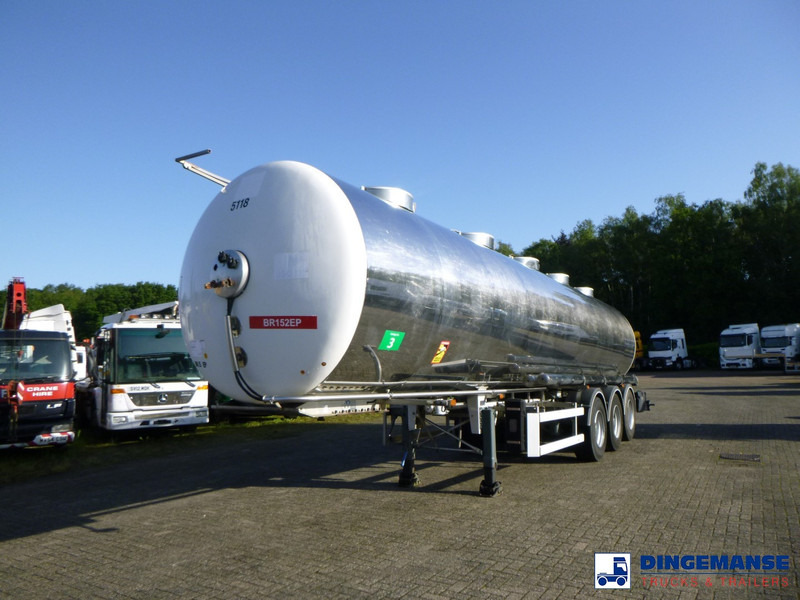 MAISONNEUVE Food tank inox 32 m3 / 5 comp - Tanker semi-trailer: picture 1 MAISONNEUVE Food tank inox 32 m3 / 5 comp - Tanker semi-trailer: picture 1