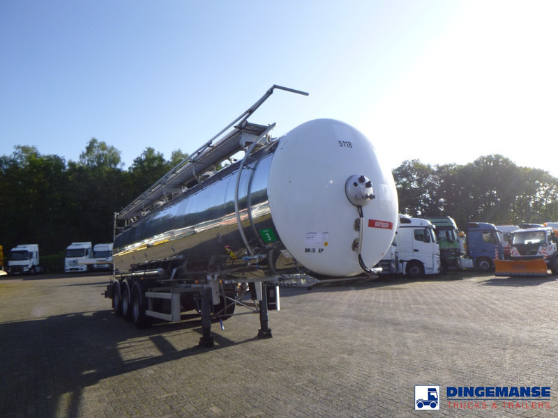MAISONNEUVE Food tank inox 32 m3 / 5 comp - Tanker semi-trailer: picture 2 MAISONNEUVE Food tank inox 32 m3 / 5 comp - Tanker semi-trailer: picture 2