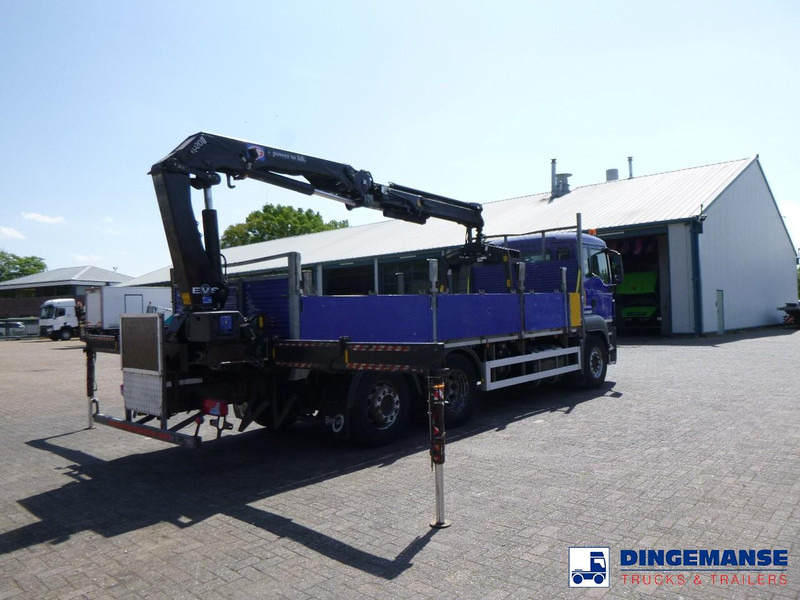 Crane truck MAN TGS 26.360 6X2 RHD + HMF 1420-K2 + grapple: picture 6