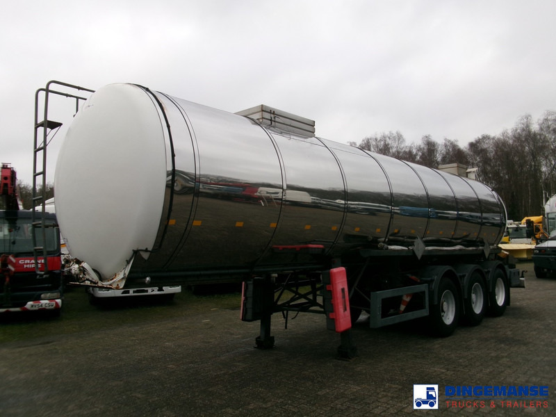 METALOVOUGA Bitumen / heavy oil tank inox 26.9 m3 / 1 comp - Tanker semi-trailer: picture 1 METALOVOUGA Bitumen / heavy oil tank inox 26.9 m3 / 1 comp - Tanker semi-trailer: picture 1
