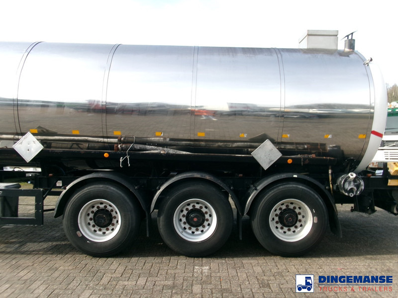 METALOVOUGA Bitumen / heavy oil tank inox 29 m3 / 1 comp - Tanker semi-trailer: picture 5 METALOVOUGA Bitumen / heavy oil tank inox 29 m3 / 1 comp - Tanker semi-trailer: picture 5