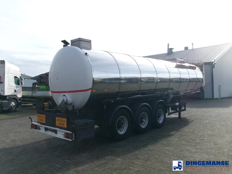 METALOVOUGA Bitumen / heavy oil tank inox 29 m3 / 1 comp - Tanker semi-trailer: picture 4 METALOVOUGA Bitumen / heavy oil tank inox 29 m3 / 1 comp - Tanker semi-trailer: picture 4