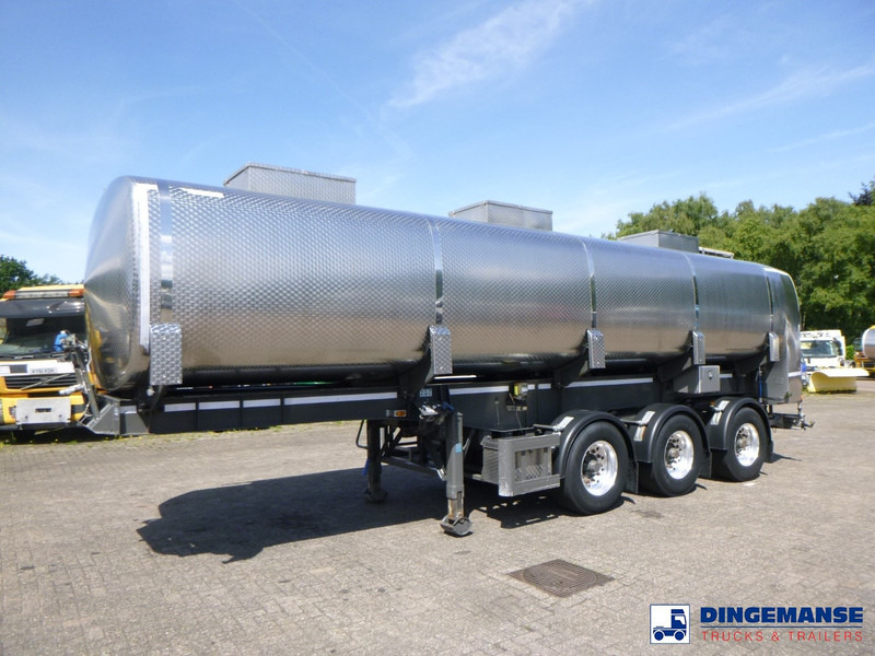 Mafa Food (milk) tank inox 29 m3 / 3 comp + pump - Tanker trailer: picture 1 Mafa Food (milk) tank inox 29 m3 / 3 comp + pump - Tanker trailer: picture 1