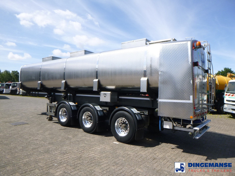 Mafa Food (milk) tank inox 29 m3 / 3 comp + pump - Tanker trailer: picture 3 Mafa Food (milk) tank inox 29 m3 / 3 comp + pump - Tanker trailer: picture 3