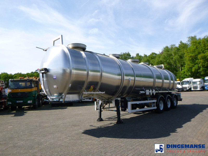 Magyar Chemical tank inox 40.5 m3 / 3 comp - Tanker semi-trailer: picture 1 Magyar Chemical tank inox 40.5 m3 / 3 comp - Tanker semi-trailer: picture 1