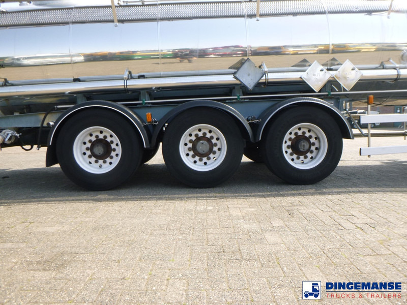 Magyar Chemical tank inox L4BH 22.2 m3 / 1 comp - Tanker semi-trailer: picture 5 Magyar Chemical tank inox L4BH 22.2 m3 / 1 comp - Tanker semi-trailer: picture 5