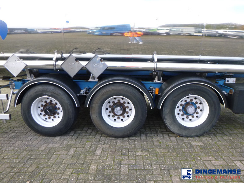 Magyar Chemical tank inox L4BH 32.8 m3 / 1 comp - Tanker semi-trailer: picture 5 Magyar Chemical tank inox L4BH 32.8 m3 / 1 comp - Tanker semi-trailer: picture 5