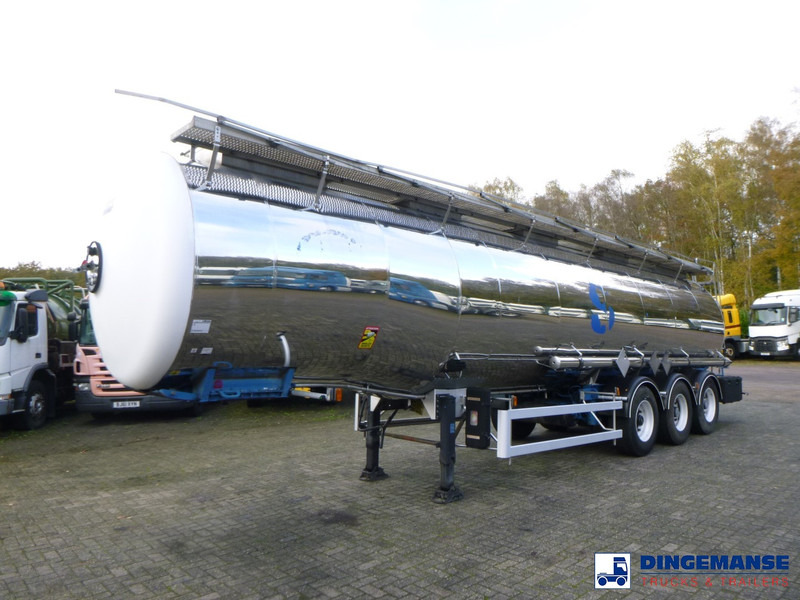 Magyar Chemical tank inox L4BH 32.8 m3 / 1 comp - Tanker semi-trailer: picture 1 Magyar Chemical tank inox L4BH 32.8 m3 / 1 comp - Tanker semi-trailer: picture 1