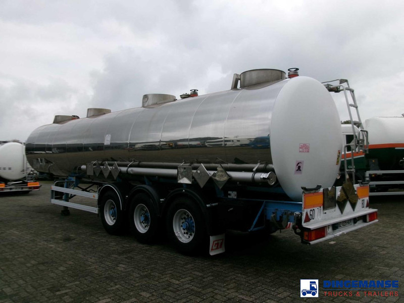Magyar Chemical tank inox L4BH 33.5 m3 / 3 comp - Tanker semi-trailer: picture 4 Magyar Chemical tank inox L4BH 33.5 m3 / 3 comp - Tanker semi-trailer: picture 4