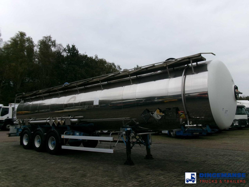 Magyar Chemical tank inox L4BH 33.5 m3 / 3 comp - Tanker semi-trailer: picture 2 Magyar Chemical tank inox L4BH 33.5 m3 / 3 comp - Tanker semi-trailer: picture 2
