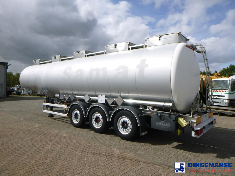 Magyar Chemical tank inox L4BH 37.5 m3 / 4 comp ADR 26-03-2026 - Tanker semi-trailer: picture 3 Magyar Chemical tank inox L4BH 37.5 m3 / 4 comp ADR 26-03-2026 - Tanker semi-trailer: picture 3
