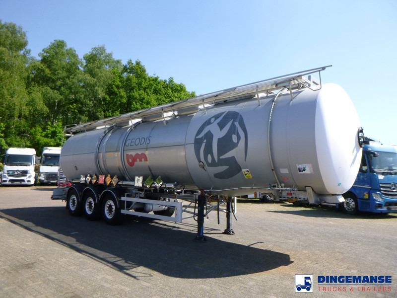 Magyar Chemical tank inox L4BH 44.5 m3 / 3 comp - Tanker trailer: picture 2 Magyar Chemical tank inox L4BH 44.5 m3 / 3 comp - Tanker trailer: picture 2