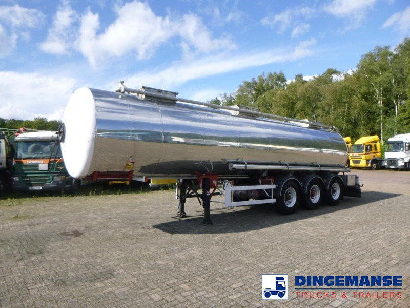 Magyar Food tank inox 25 m3 / 1 comp + pump - Tanker semi-trailer: picture 1 Magyar Food tank inox 25 m3 / 1 comp + pump - Tanker semi-trailer: picture 1
