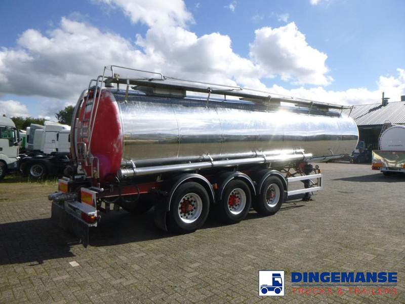 Magyar Food tank inox 25 m3 / 1 comp + pump - Tanker semi-trailer: picture 4 Magyar Food tank inox 25 m3 / 1 comp + pump - Tanker semi-trailer: picture 4