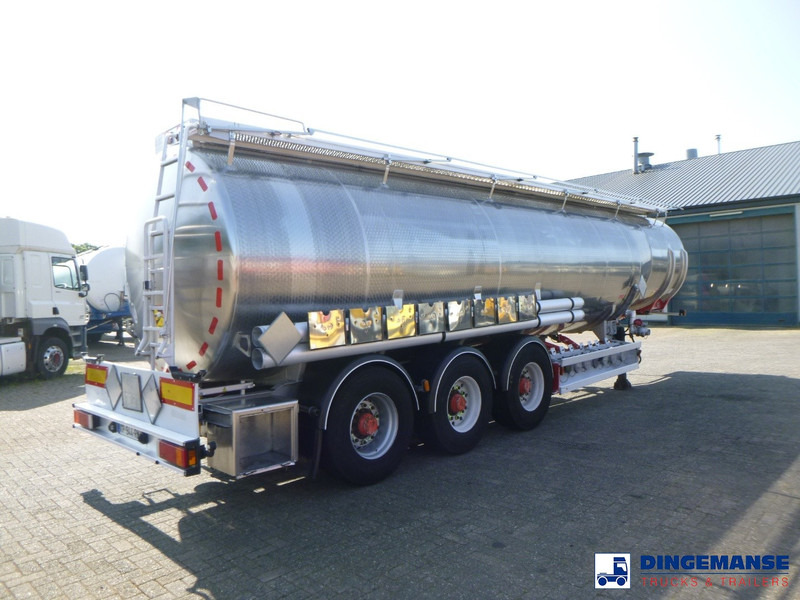 Magyar Fuel tank inox 38.8m3 / 8comp ADR valid 02/12/2025 - Tanker semi-trailer: picture 4 Magyar Fuel tank inox 38.8m3 / 8comp ADR valid 02/12/2025 - Tanker semi-trailer: picture 4