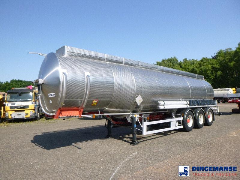 Magyar Fuel tank inox 38.8m3 / 8comp ADR valid 02/12/2025 - Tanker semi-trailer: picture 1 Magyar Fuel tank inox 38.8m3 / 8comp ADR valid 02/12/2025 - Tanker semi-trailer: picture 1