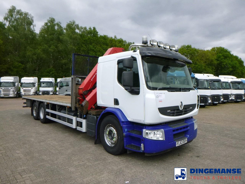 Renault Premium 380 dxi 6x2 RHD + HMF 2620-K4 - Crane truck: picture 2 Renault Premium 380 dxi 6x2 RHD + HMF 2620-K4 - Crane truck: picture 2