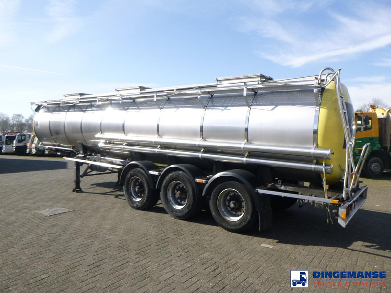 Van Hool Chemical tank inox 24 m3 / 1 comp - Tanker semi-trailer: picture 3 Van Hool Chemical tank inox 24 m3 / 1 comp - Tanker semi-trailer: picture 3